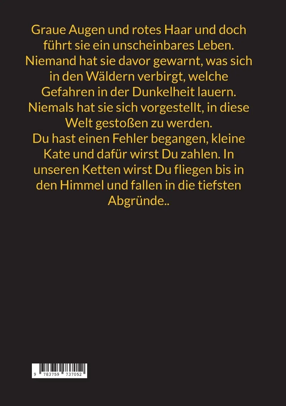 Rückseite: 9783759737052 | Moonlight Captivity | Die Ketten deiner Freiheit | Lyn L. Hunter