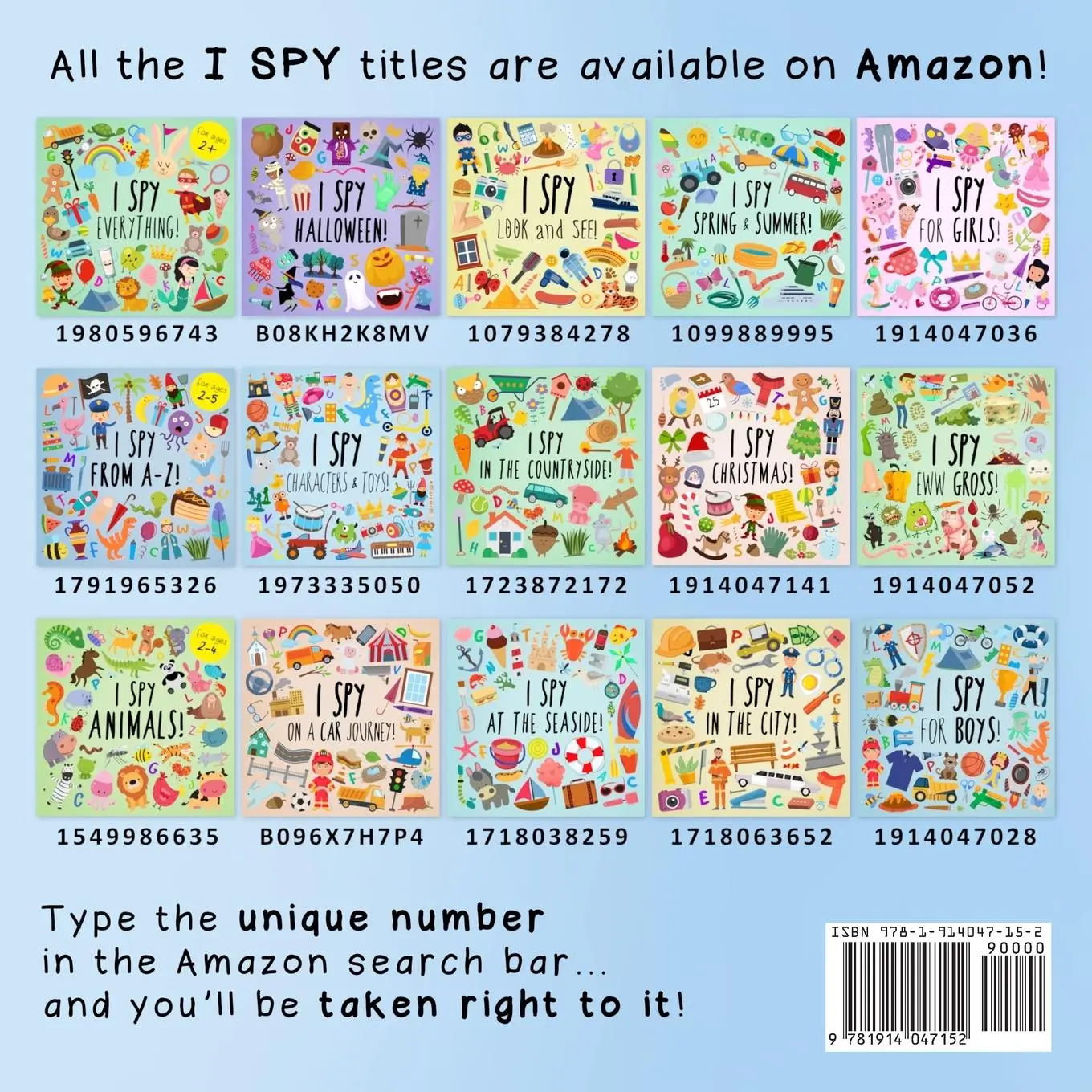 Rückseite: 9781914047152 | I Spy - In the UK! | A Fun Guessing Game for 3-5 Year Olds | Books