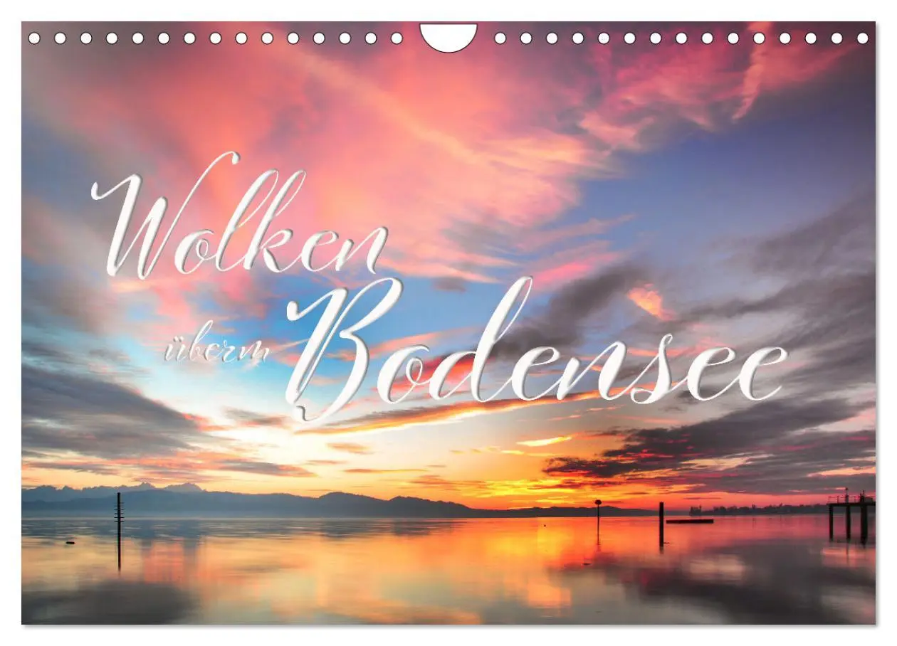 Cover: 9783457537152 | Wolken überm Bodensee (Wandkalender 2026 DIN A4 quer), CALVENDO...