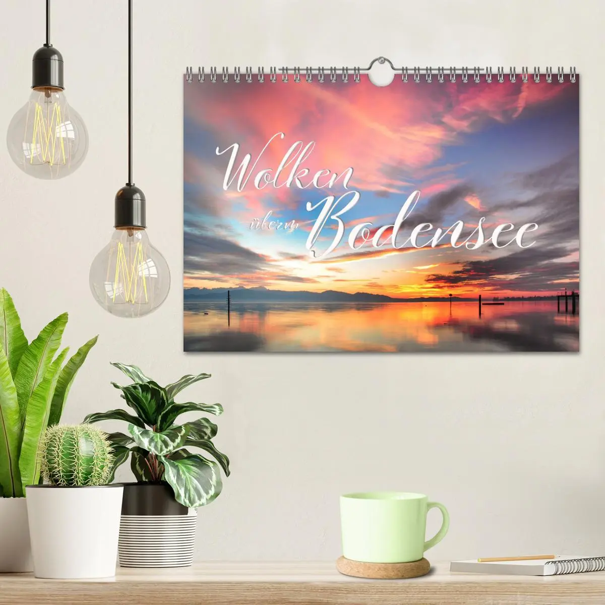 Bild: 9783457537152 | Wolken überm Bodensee (Wandkalender 2026 DIN A4 quer), CALVENDO...