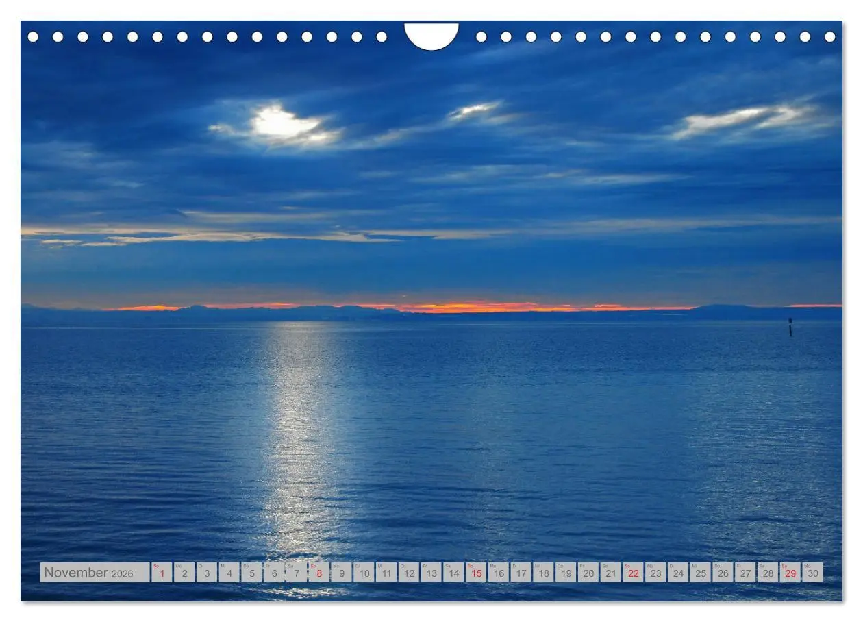 Bild: 9783457537152 | Wolken überm Bodensee (Wandkalender 2026 DIN A4 quer), CALVENDO...