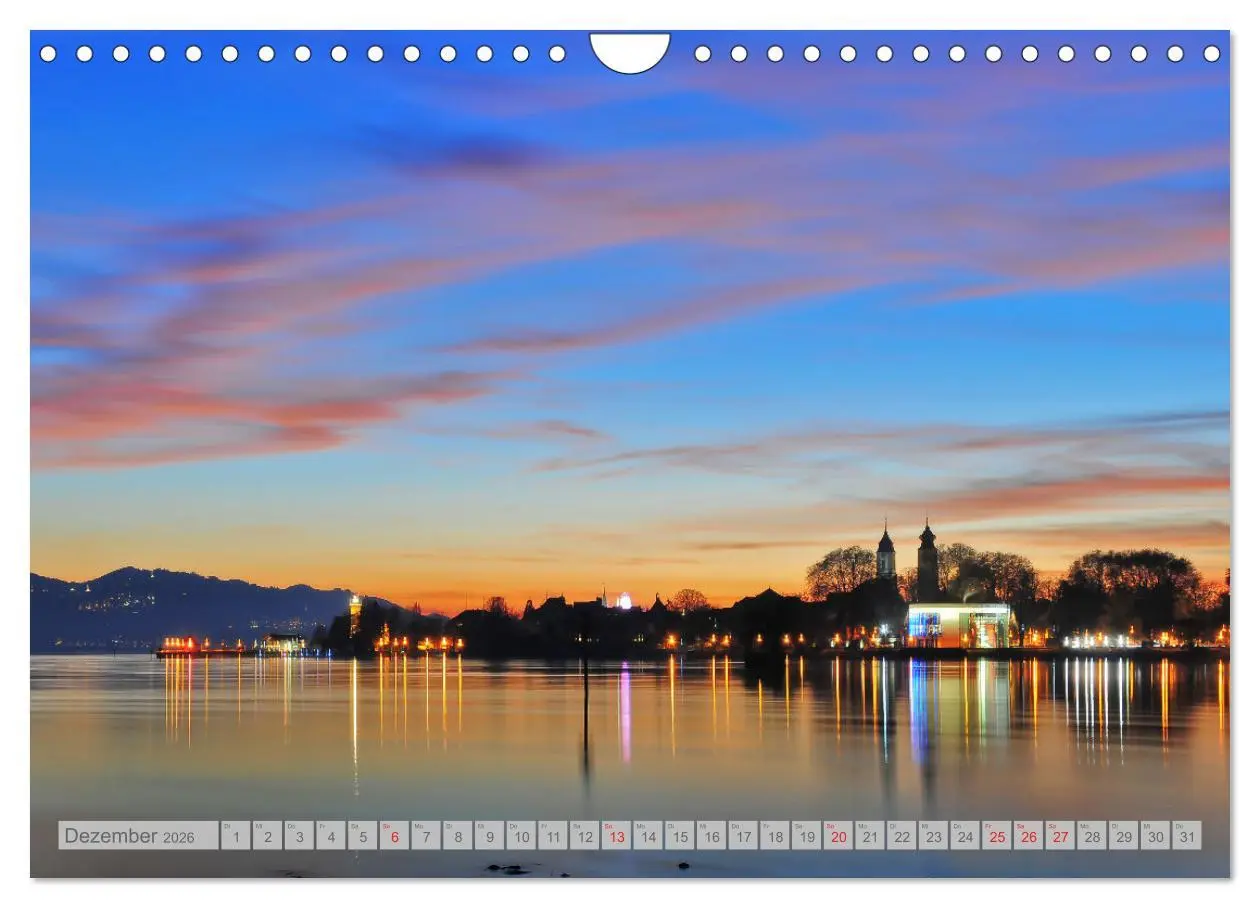 Bild: 9783457537152 | Wolken überm Bodensee (Wandkalender 2026 DIN A4 quer), CALVENDO...