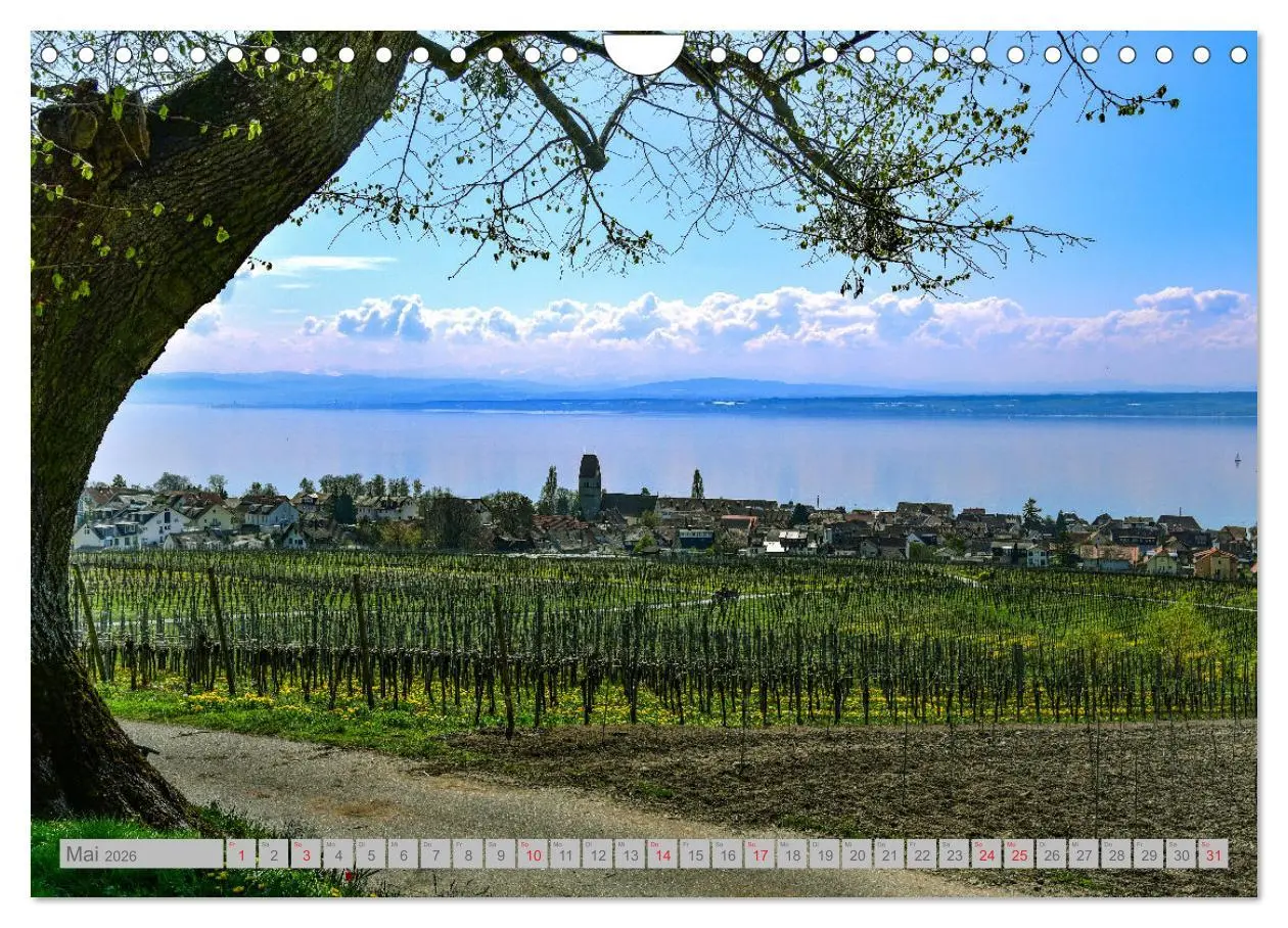 Bild: 9783457537152 | Wolken überm Bodensee (Wandkalender 2026 DIN A4 quer), CALVENDO...