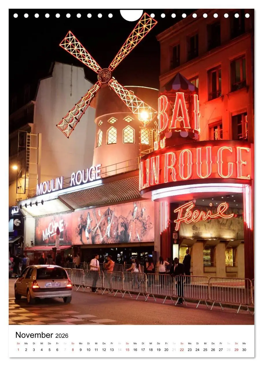 Bild: 9783516487152 | Unterwegs in Paris (Wandkalender 2026 DIN A4 hoch), CALVENDO...