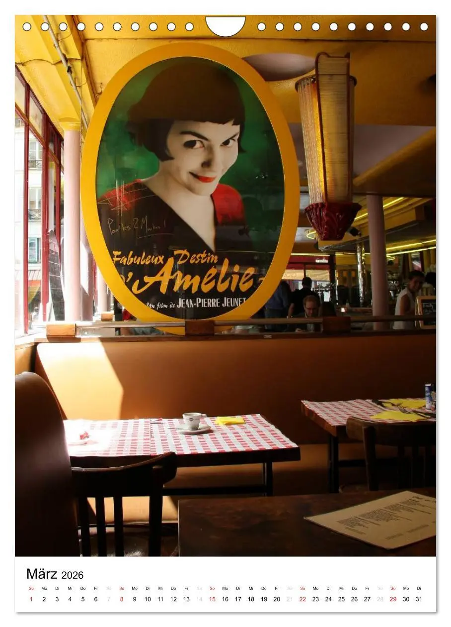 Bild: 9783516487152 | Unterwegs in Paris (Wandkalender 2026 DIN A4 hoch), CALVENDO...