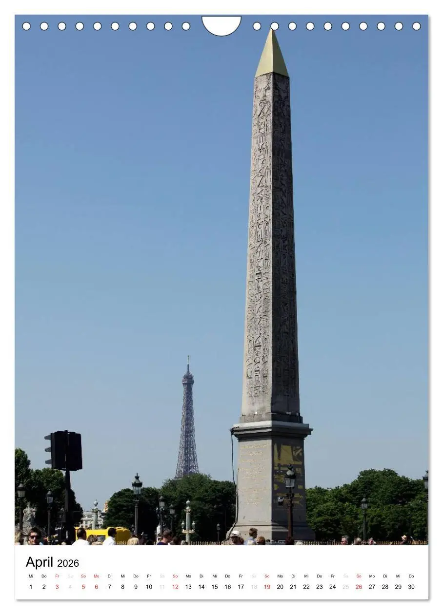 Bild: 9783516487152 | Unterwegs in Paris (Wandkalender 2026 DIN A4 hoch), CALVENDO...