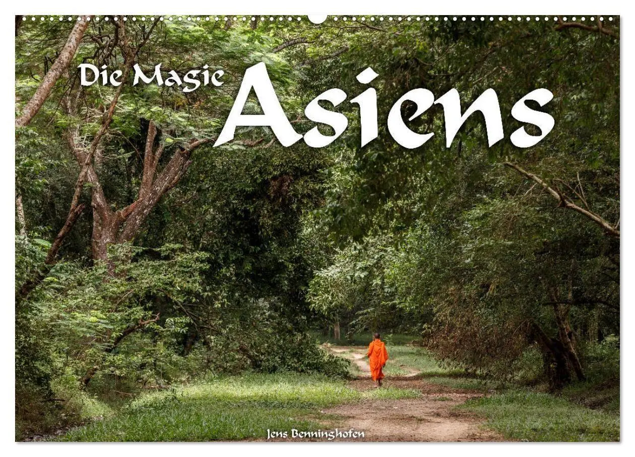 Cover: 9783569577152 | Die Magie Asiens (Wandkalender 2027 DIN A2 quer), CALVENDO...