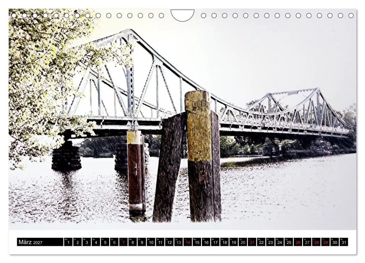 Bild: 9783594157152 | Potsdam Kalender (Wandkalender 2027 DIN A4 quer), CALVENDO...