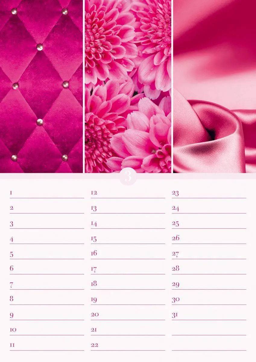 Bild: 9783840737152 | Geburtstagskalender Harmonie &amp; Farbe immerwährend | Kalender | 14 S.