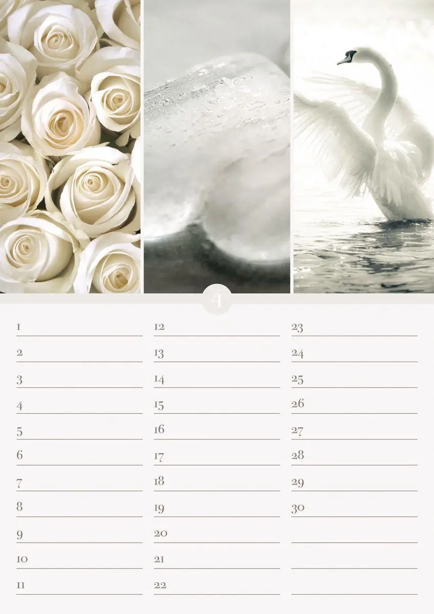 Bild: 9783840737152 | Geburtstagskalender Harmonie &amp; Farbe immerwährend | Kalender | 14 S.