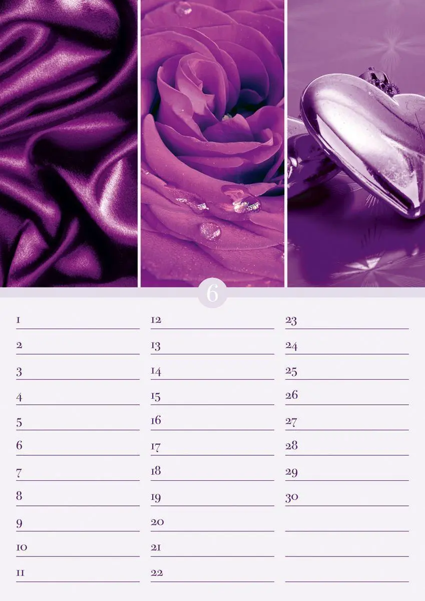 Bild: 9783840737152 | Geburtstagskalender Harmonie &amp; Farbe immerwährend | Kalender | 14 S.