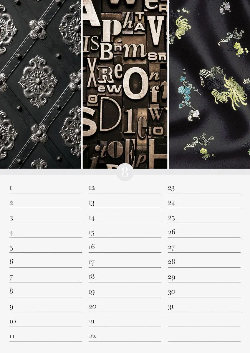 Bild: 9783840737152 | Geburtstagskalender Harmonie &amp; Farbe immerwährend | Kalender | 14 S.