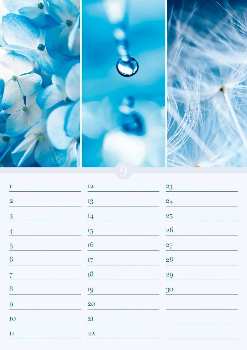 Bild: 9783840737152 | Geburtstagskalender Harmonie &amp; Farbe immerwährend | Kalender | 14 S.
