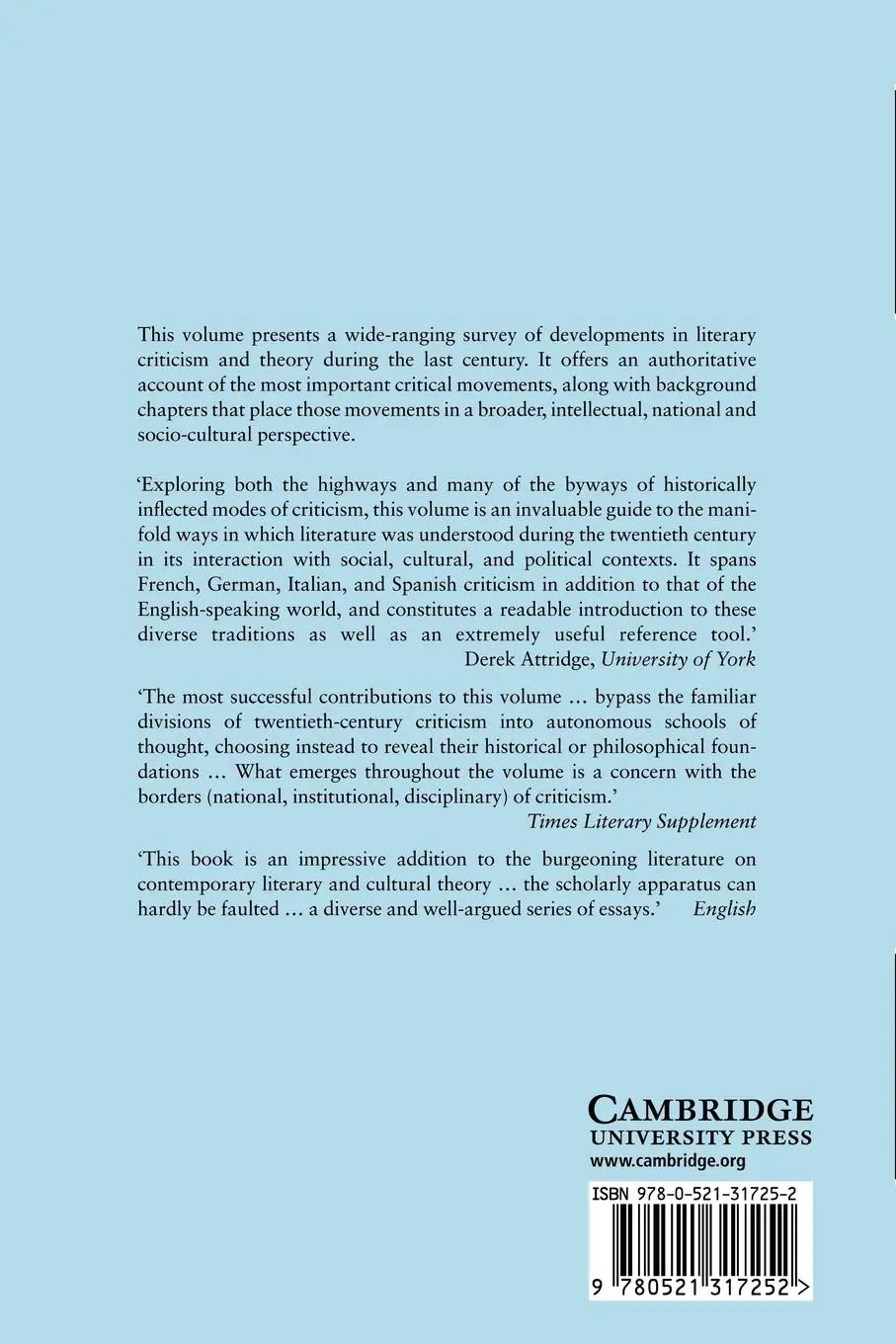 Rückseite: 9780521317252 | Twentieth-Century Historical, Philosophical and Psychological...