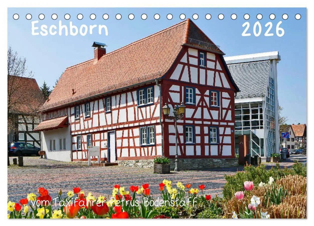 Cover: 9783457907252 | Eschborn vom Taxifahrer Petrus Bodenstaff (Tischkalender 2026 DIN...