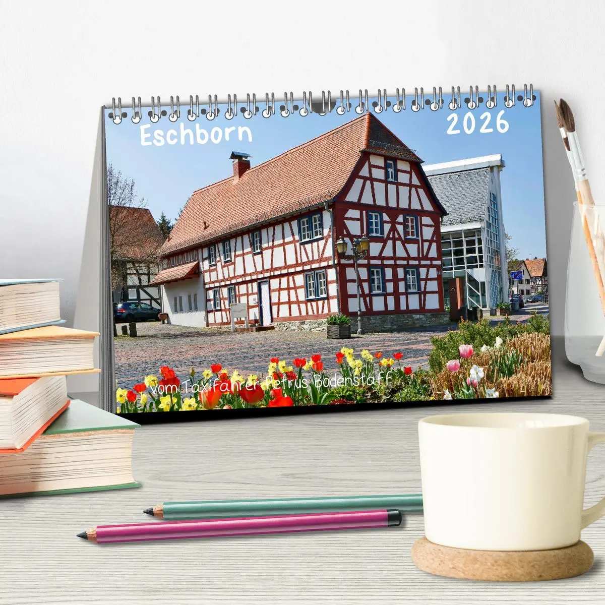 Bild: 9783457907252 | Eschborn vom Taxifahrer Petrus Bodenstaff (Tischkalender 2026 DIN...