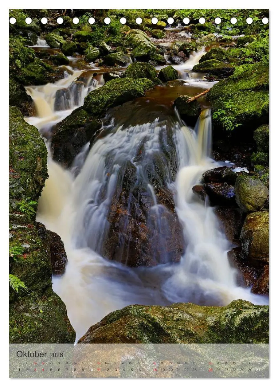 Bild: 9783516477252 | Alles im Fluss - Schwarzwaldwasser (Tischkalender 2026 DIN A5...