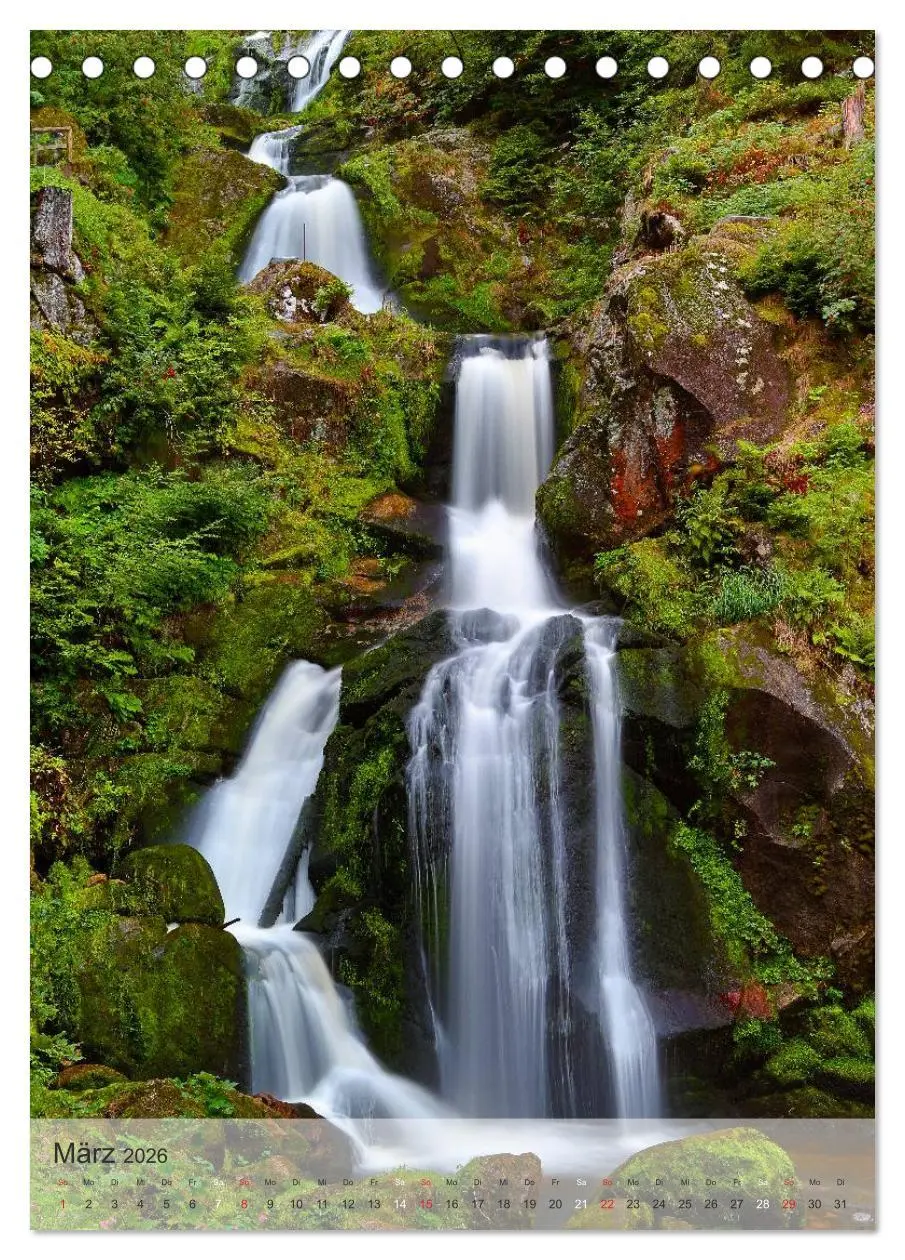 Bild: 9783516477252 | Alles im Fluss - Schwarzwaldwasser (Tischkalender 2026 DIN A5...