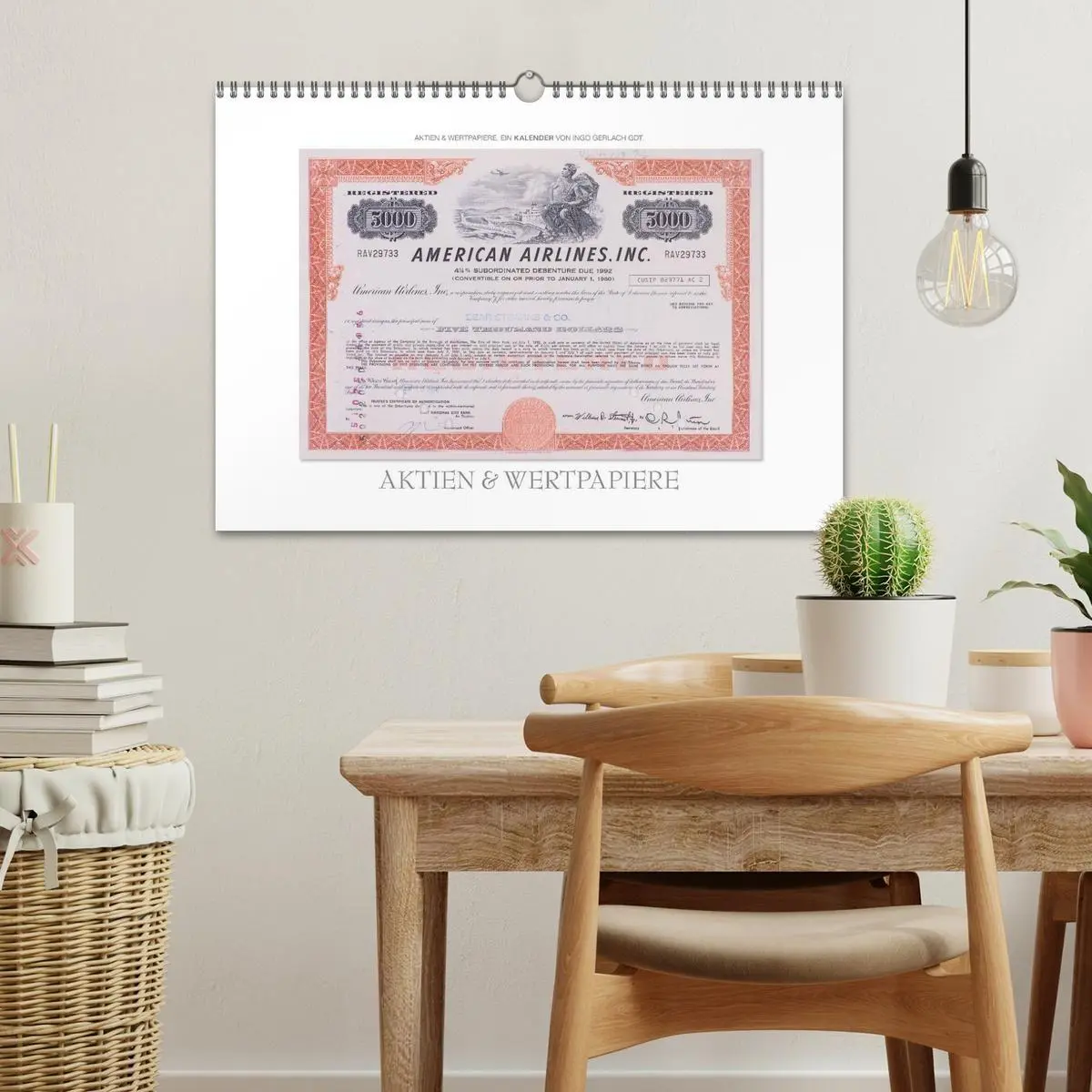 Bild: 9783594147252 | Aktien &amp; Wertpapiere / CH-Version (Wandkalender 2027 DIN A3 quer),...