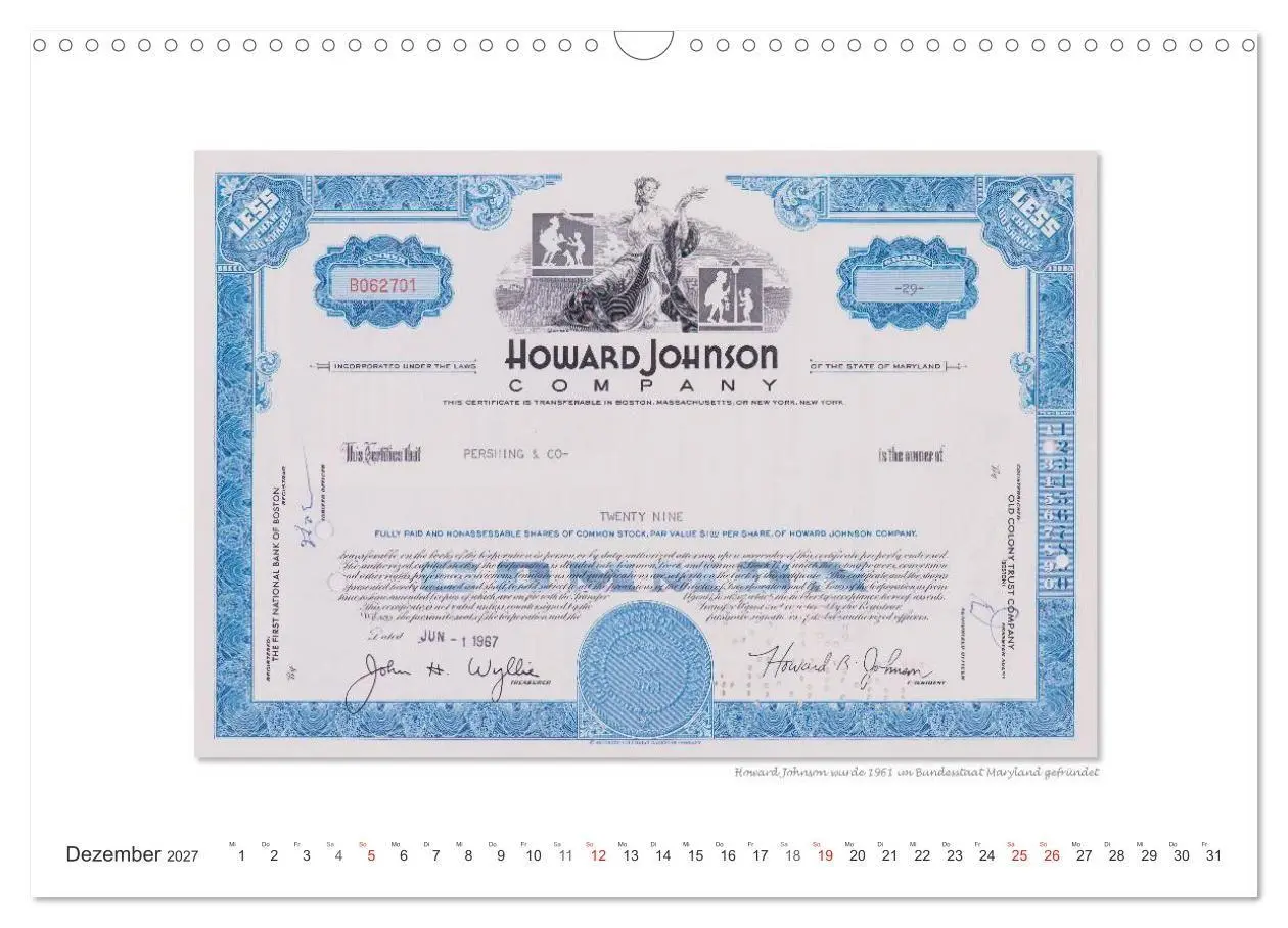 Bild: 9783594147252 | Aktien &amp; Wertpapiere / CH-Version (Wandkalender 2027 DIN A3 quer),...