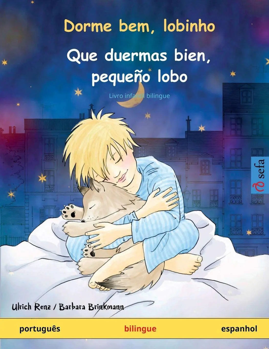 Cover: 9783739917252 | Dorme bem, lobinho - Que duermas bien, pequeño lobo (português -...