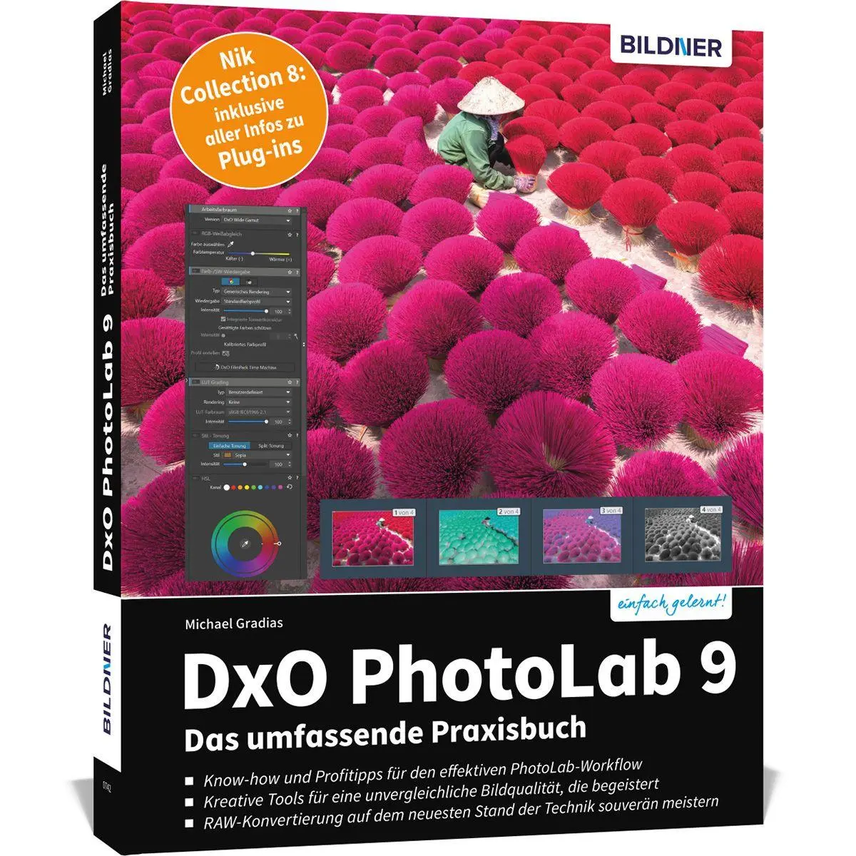 Cover: 9783832807252 | DxO PhotoLab 9 - Das umfassende Praxisbuch | Michael Gradias | Buch
