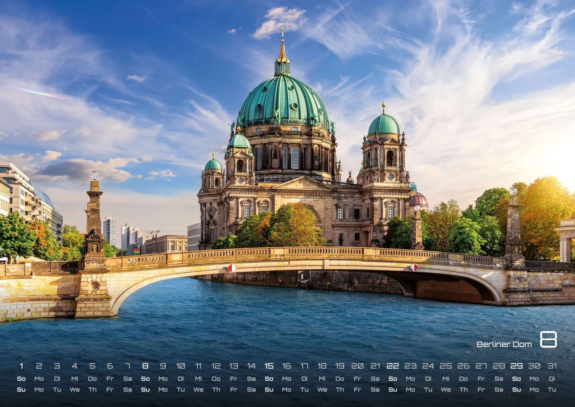 Bild: 9783986737252 | Berlin - Zwischen Spree und Skyline - 2027 - Kalender DIN A2 | de