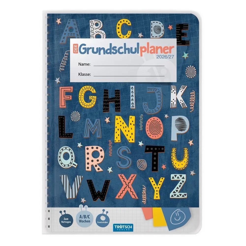 Cover: 9783988027252 | TRÖTSCH - Grundschulplaner Buchstaben 26/27 | KG | Kalender | 128 S.