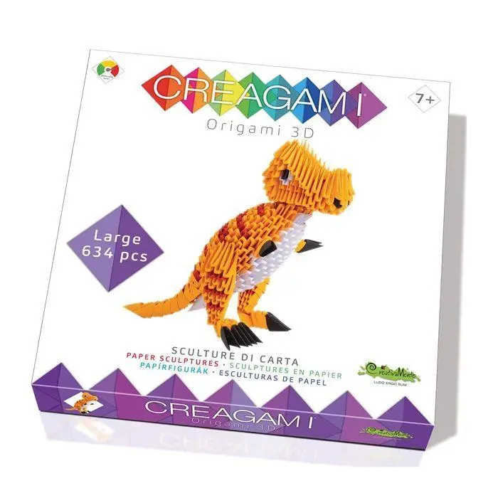Cover: 8032591787352 | CREAGAMI - Origami 3D T-Rex 634 Teile | Creagami | Spiel | 3178735