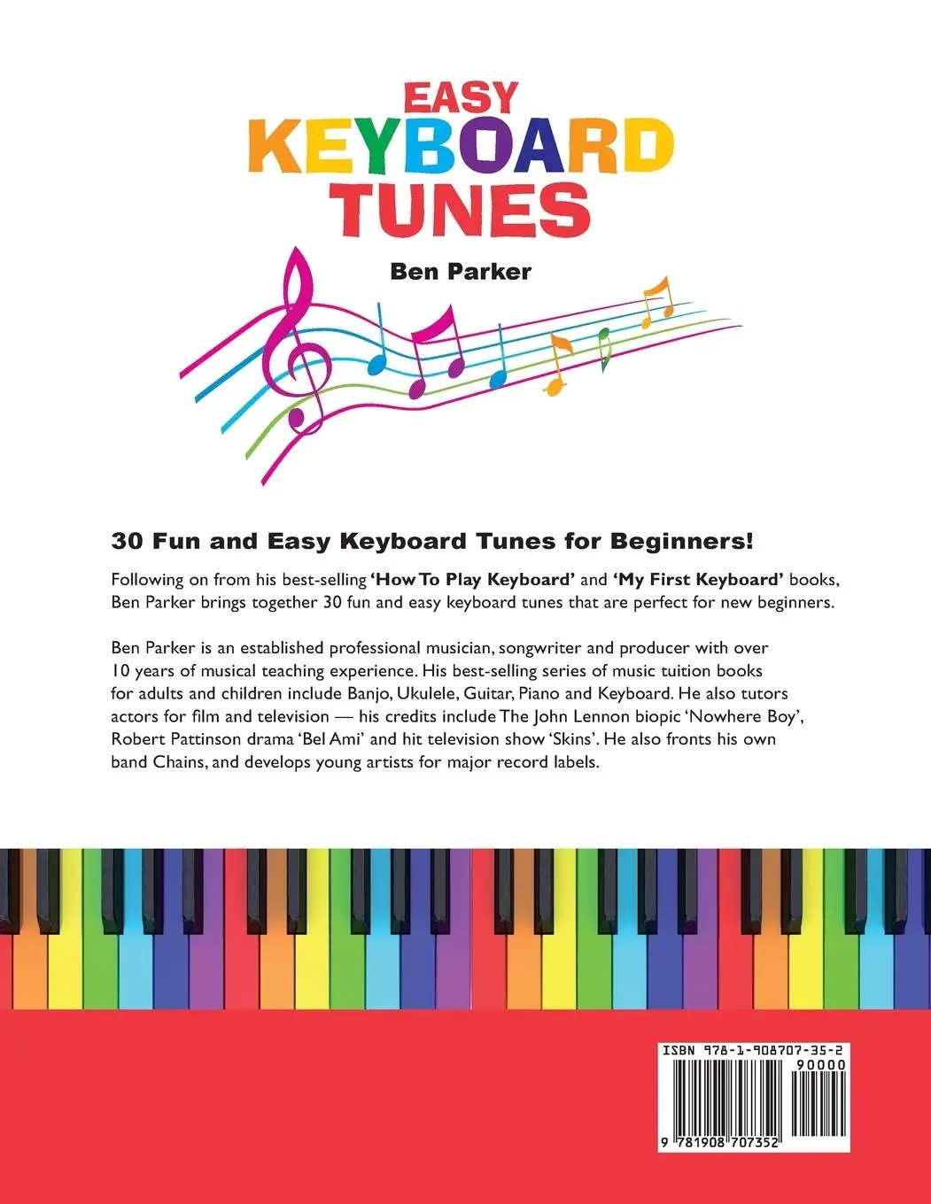 Rückseite: 9781908707352 | Easy Keyboard Tunes | 30 Fun and Easy Keyboard Tunes for Beginners
