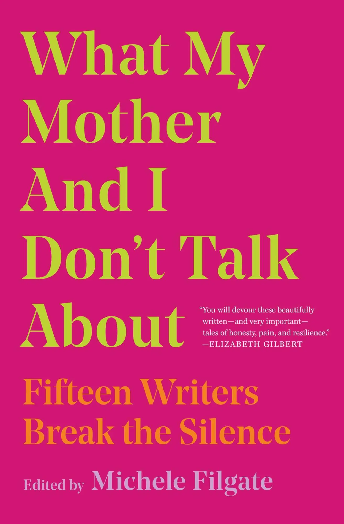 Cover: 9781982107352 | What My Mother and I Don't Talk About | Michele Filgate | Taschenbuch