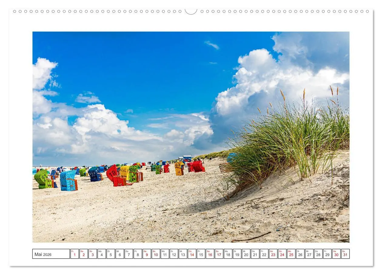 Bild: 9783457447352 | JUIST-LIEBE (hochwertiger Premium Wandkalender 2026 DIN A2 quer),...