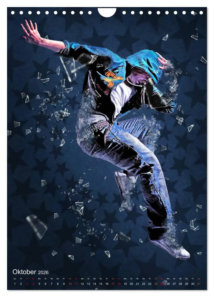 Bild: 9783516397352 | Streetdance - Dynamik pur (Wandkalender 2026 DIN A4 hoch), CALVENDO...