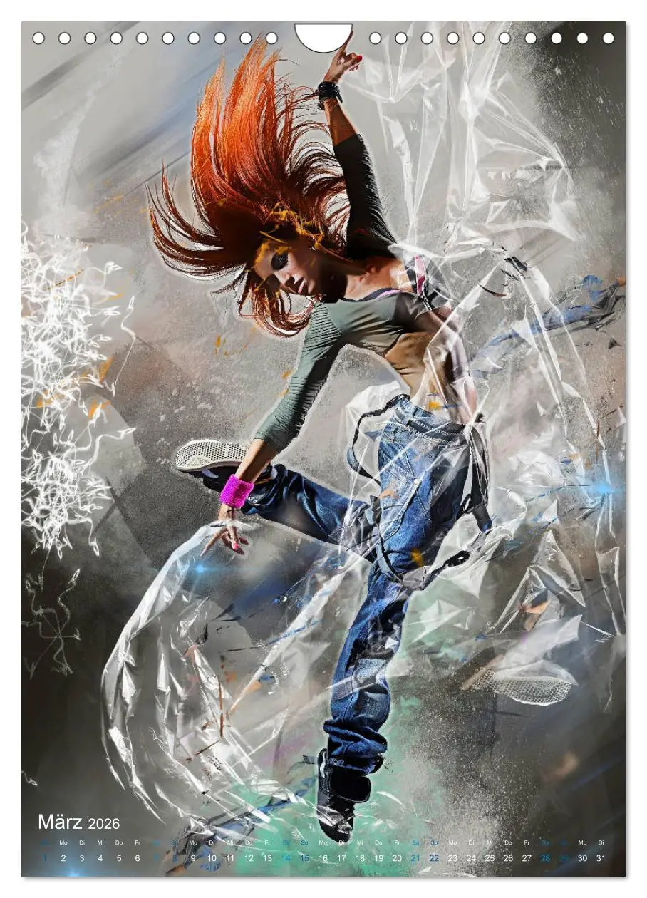 Bild: 9783516397352 | Streetdance - Dynamik pur (Wandkalender 2026 DIN A4 hoch), CALVENDO...