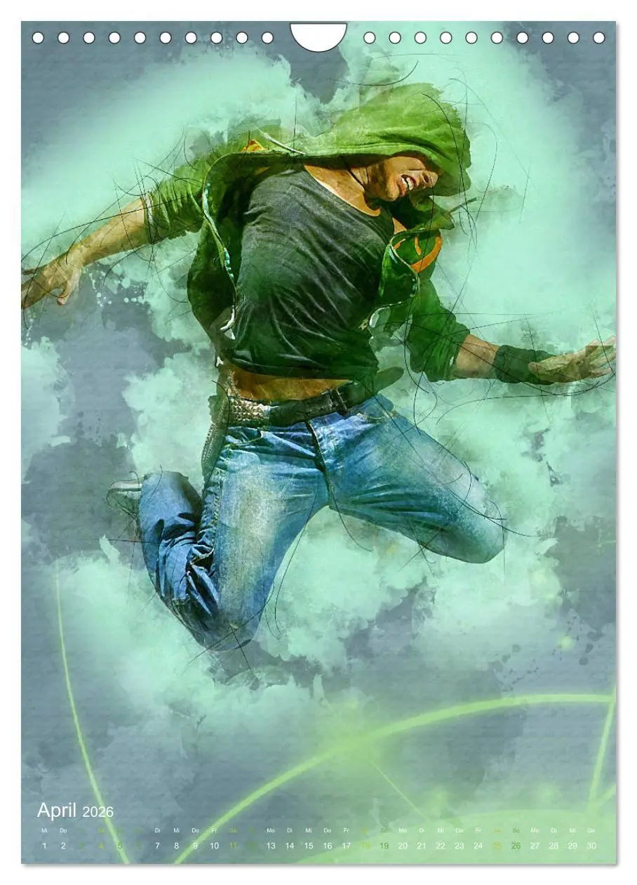 Bild: 9783516397352 | Streetdance - Dynamik pur (Wandkalender 2026 DIN A4 hoch), CALVENDO...