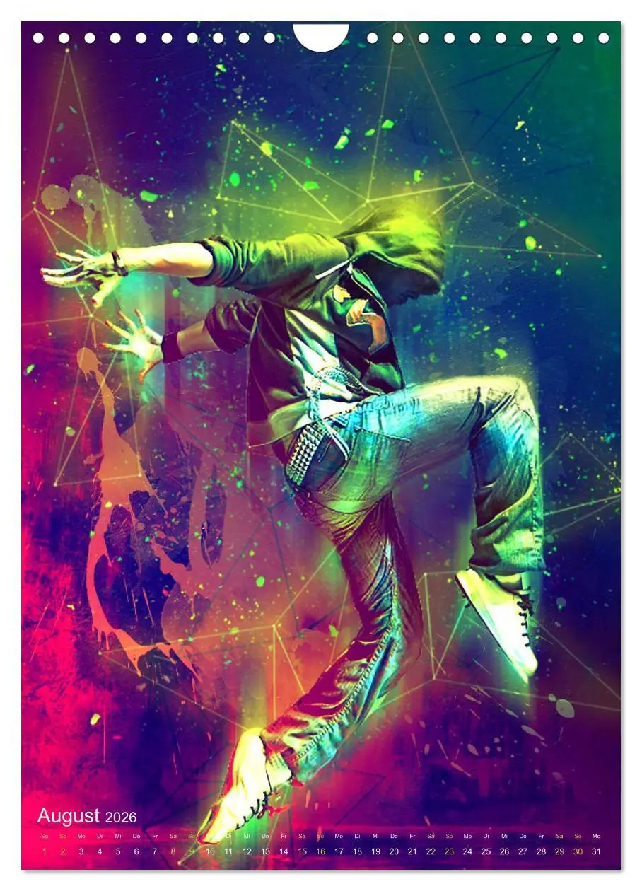 Bild: 9783516397352 | Streetdance - Dynamik pur (Wandkalender 2026 DIN A4 hoch), CALVENDO...