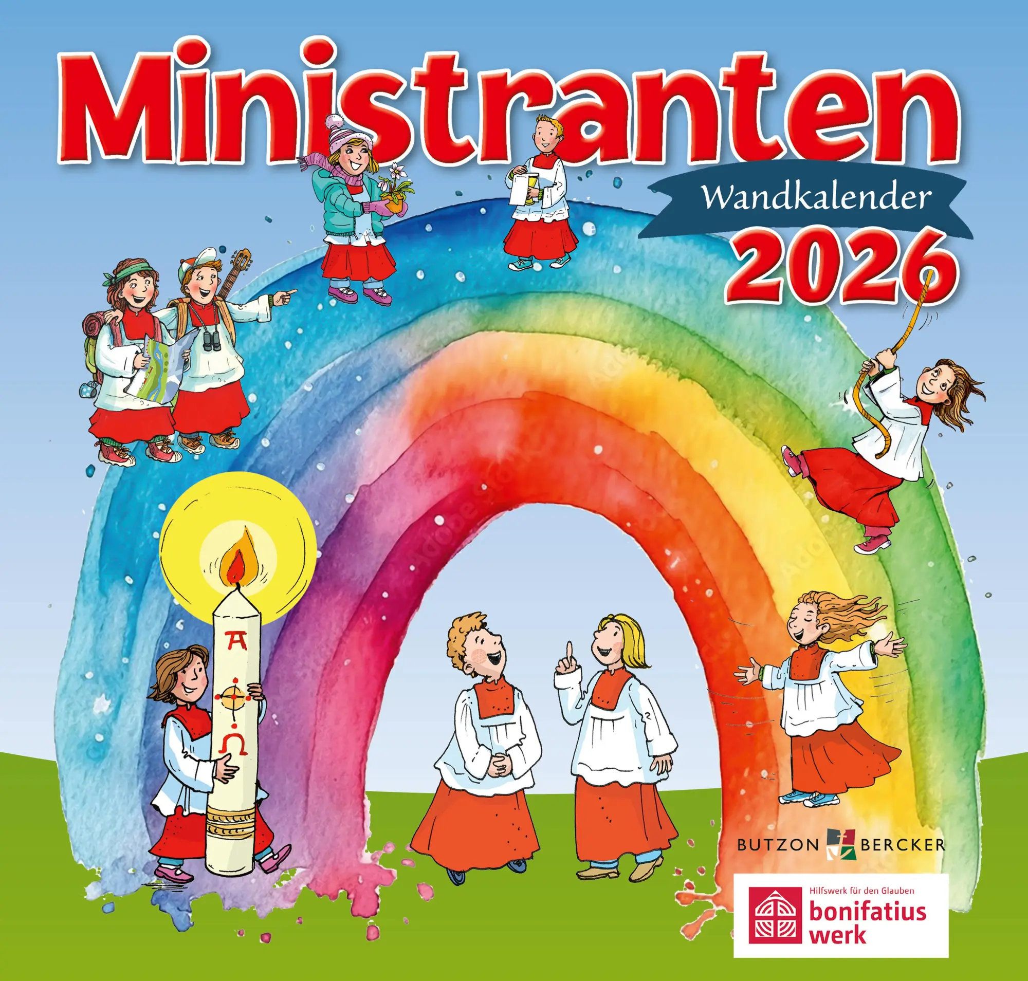 Cover: 9783766637352 | Ministranten-Wandkalender 2026 | Stephan Sigg | Kalender | 13 S.
