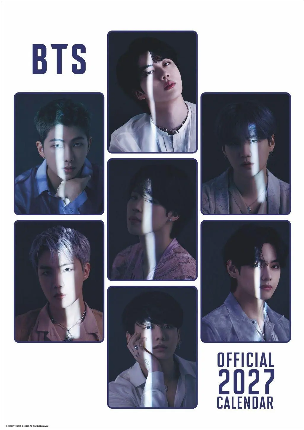 Cover: 9783840197352 | BTS Posterkalender 2027 | Kalender | 14 S. | Englisch | 2027 | Heye