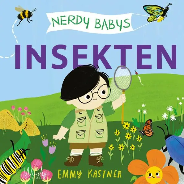 Cover: 9783948417352 | Nerdy Babys - Insekten | Emmy Kastner | Buch | Nerdy Babys | 24 S.