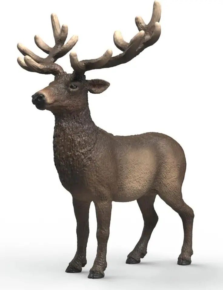 Cover: 4069111447452 | Schleich 14992 - Wild Life, Amerikanischer Rothirsch, Tierfigur | 2026