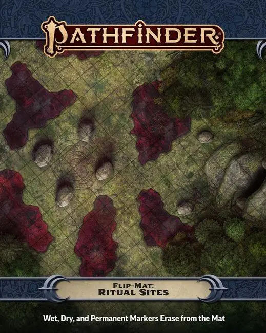 Cover: 9781640787452 | Pathfinder Flip-Mat: Ritual Sites | Jason A Engle | (Land-)Karte
