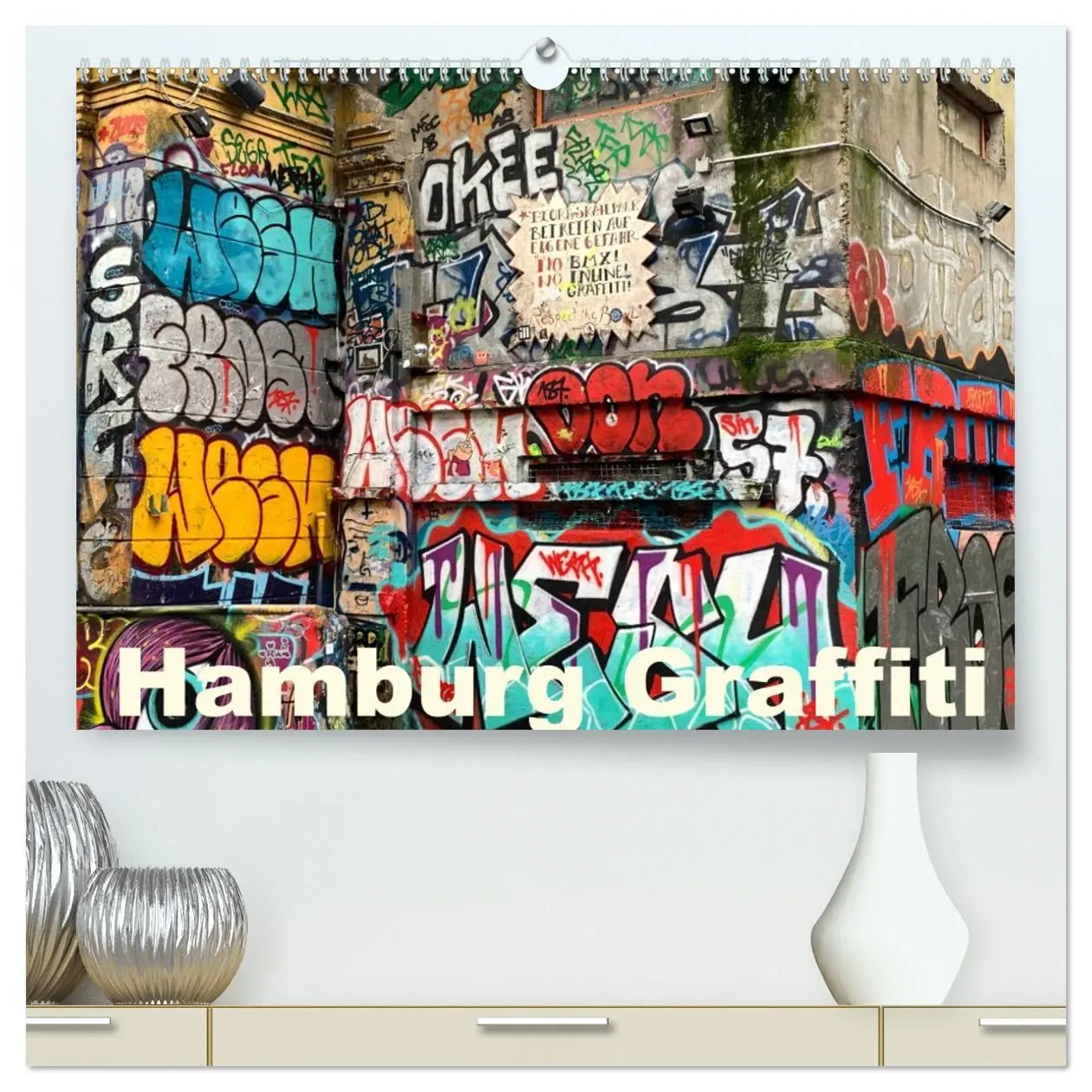 Cover: 9783457677452 | Hamburg Graffiti (hochwertiger Premium Wandkalender 2026 DIN A2...