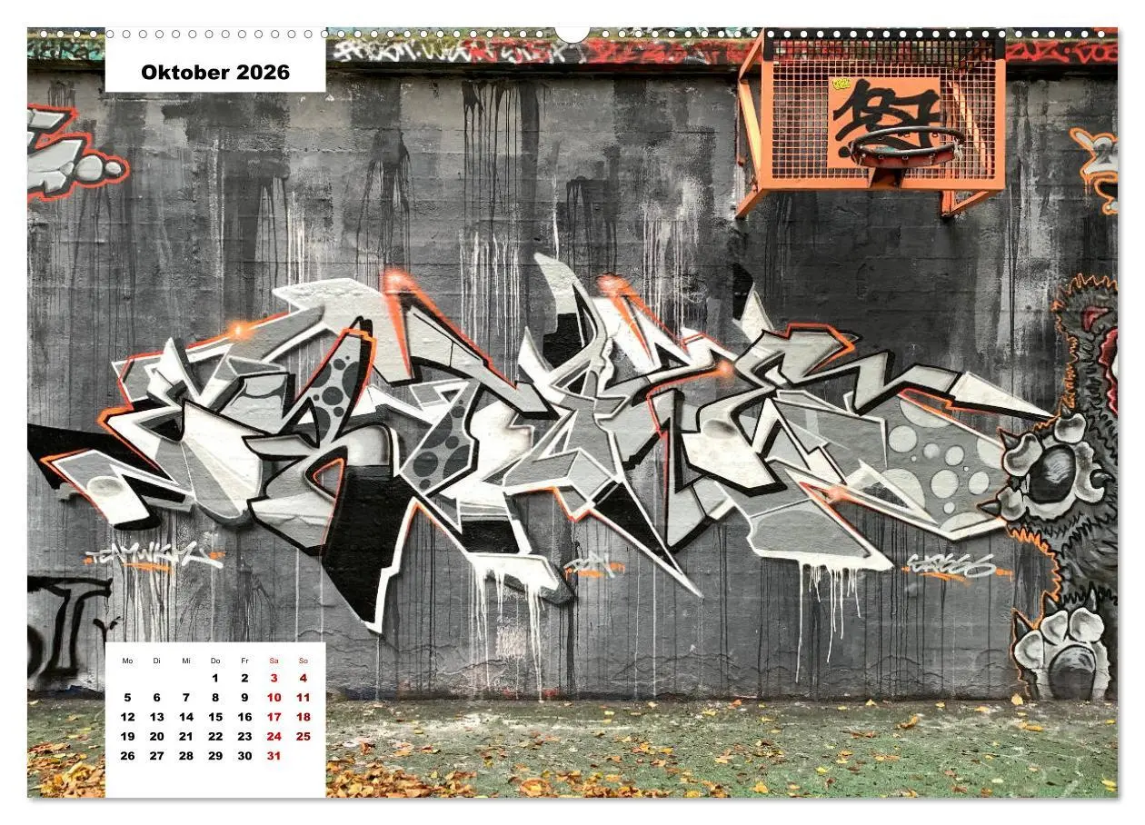 Bild: 9783457677452 | Hamburg Graffiti (hochwertiger Premium Wandkalender 2026 DIN A2...