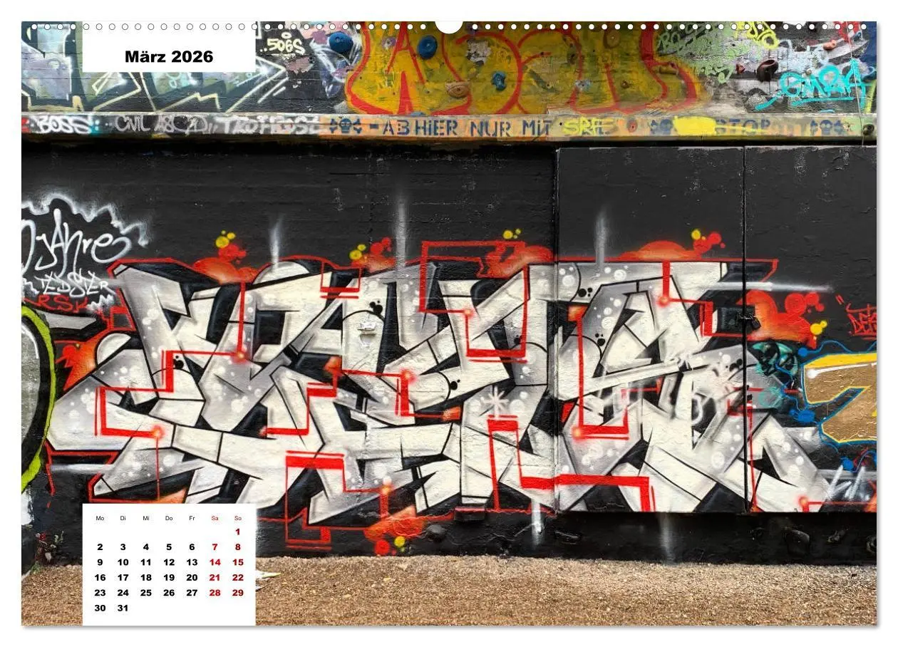 Bild: 9783457677452 | Hamburg Graffiti (hochwertiger Premium Wandkalender 2026 DIN A2...