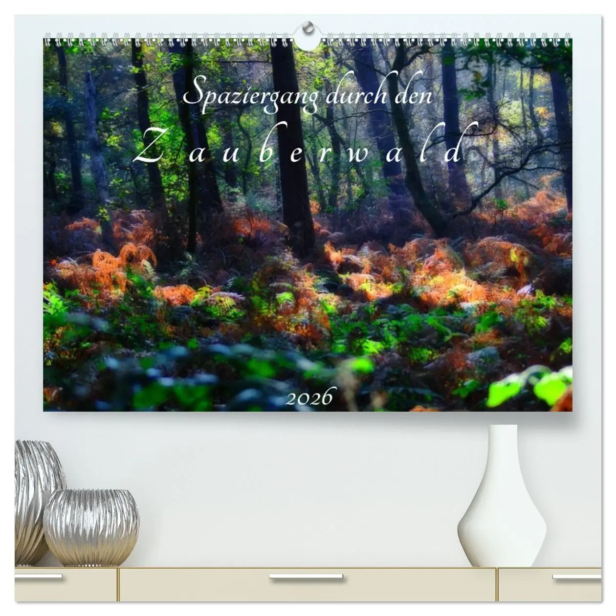 Cover: 9783457987452 | Spaziergang durch den Zauberwald (hochwertiger Premium Wandkalender...