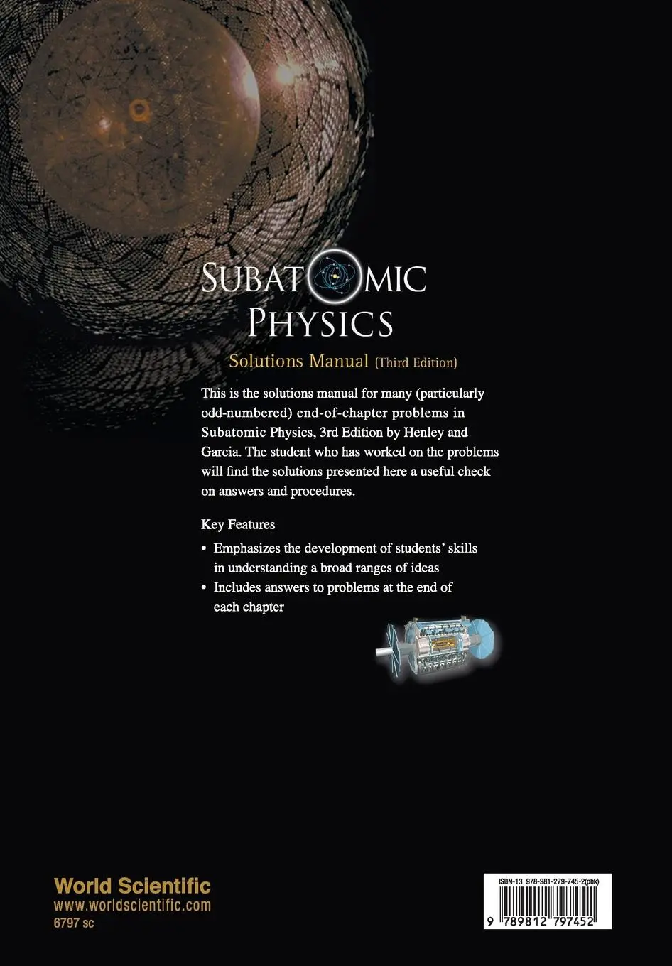 Rückseite: 9789812797452 | SUBATOMIC PHYS SOLUTIONS MANUAL(3RD ED) | Garcia | Taschenbuch | 2008
