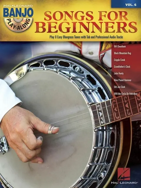 Cover: 9781495007552 | Songs for Beginners: Banjo Play-Along Volume 6 | Hal Leonard Corp