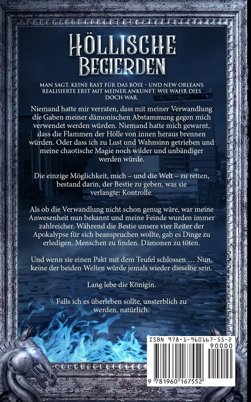 Rückseite: 9781960167552 | Höllische Begierden | Königin der Verdammten | Kel Carpenter | Buch