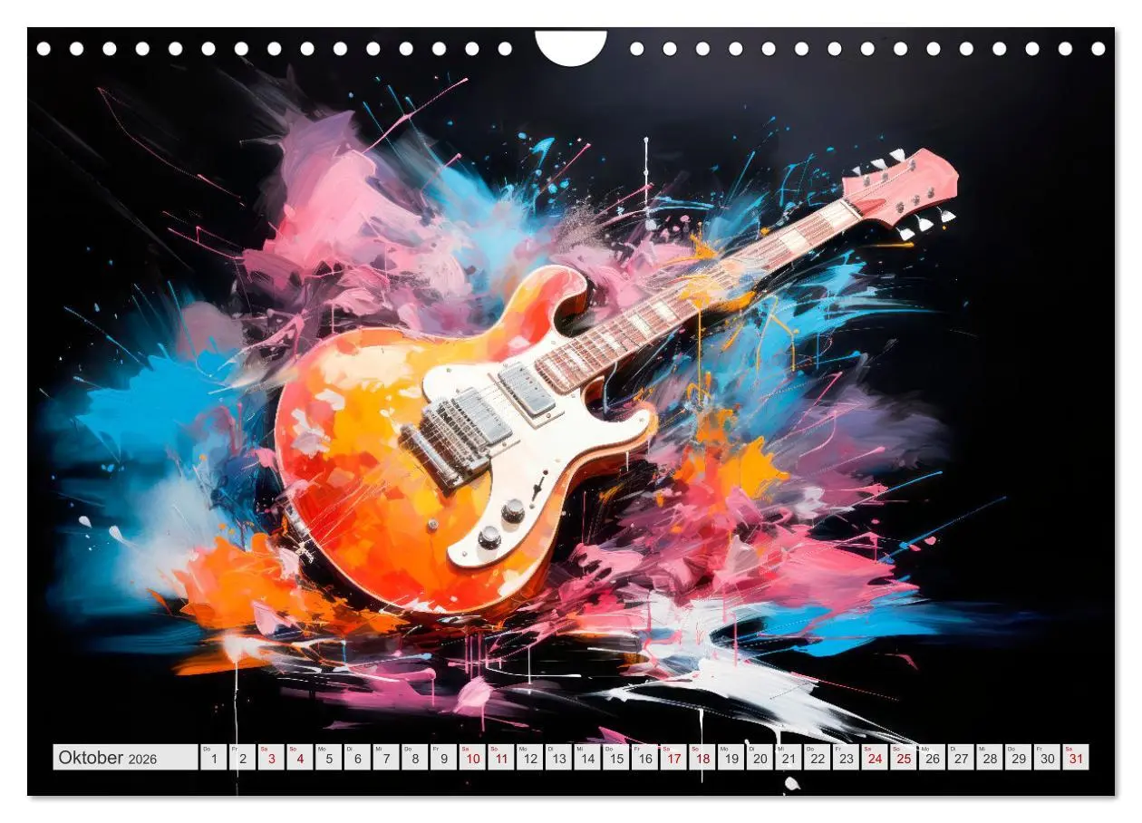 Bild: 9783457357552 | MUSIKINSTRUMENTE Moderne dekorative Inszenierung (Wandkalender 2026...