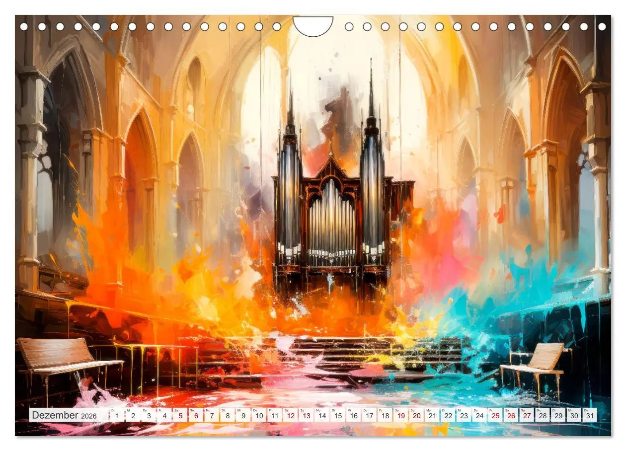 Bild: 9783457357552 | MUSIKINSTRUMENTE Moderne dekorative Inszenierung (Wandkalender 2026...